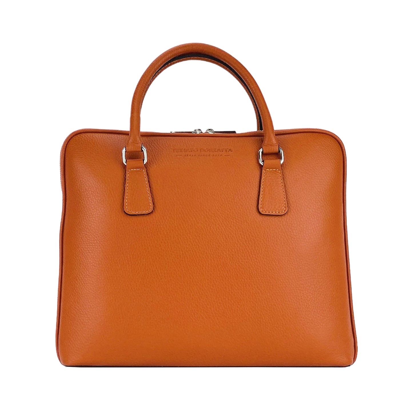 AMELIA – Unisex Business-Aktentasche aus echtem italienischem Leder RENATO BORZATTA – Italy since 1978