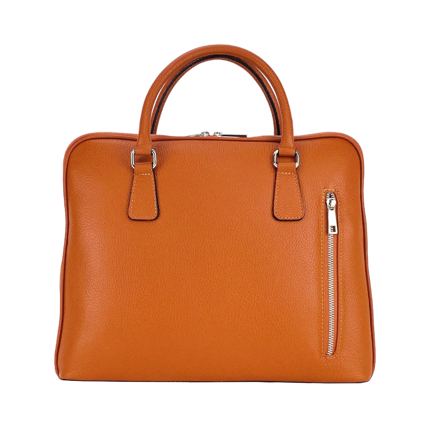 AMELIA – Unisex Business-Aktentasche aus echtem italienischem Leder RENATO BORZATTA – Italy since 1978