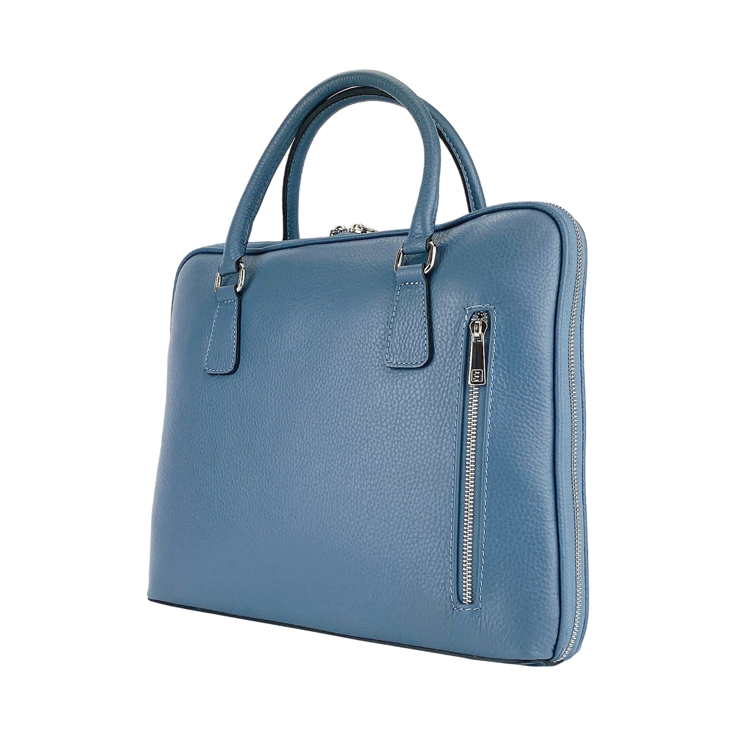 AMELIA – Unisex Business-Aktentasche aus echtem italienischem Leder RENATO BORZATTA – Italy since 1978