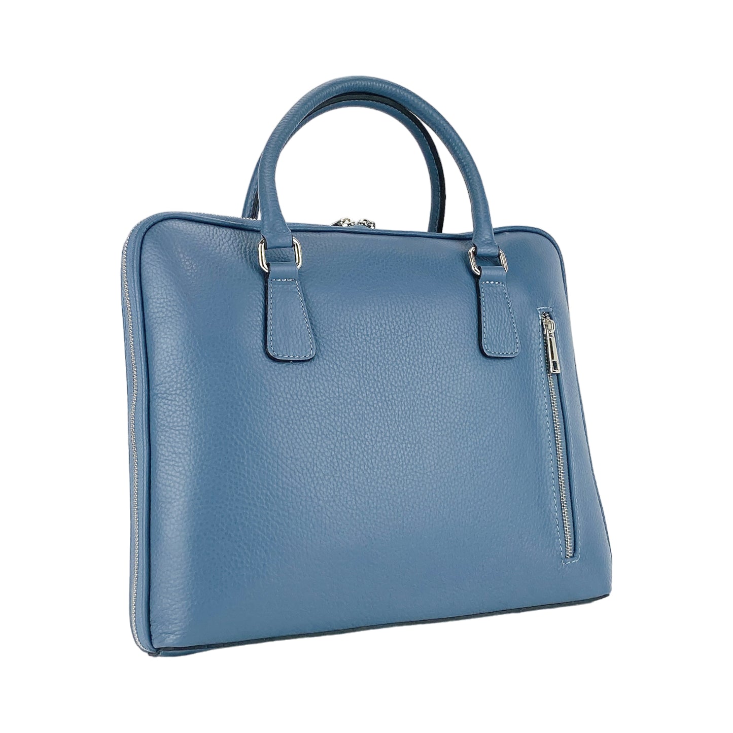 AMELIA – Unisex Business-Aktentasche aus echtem italienischem Leder RENATO BORZATTA – Italy since 1978