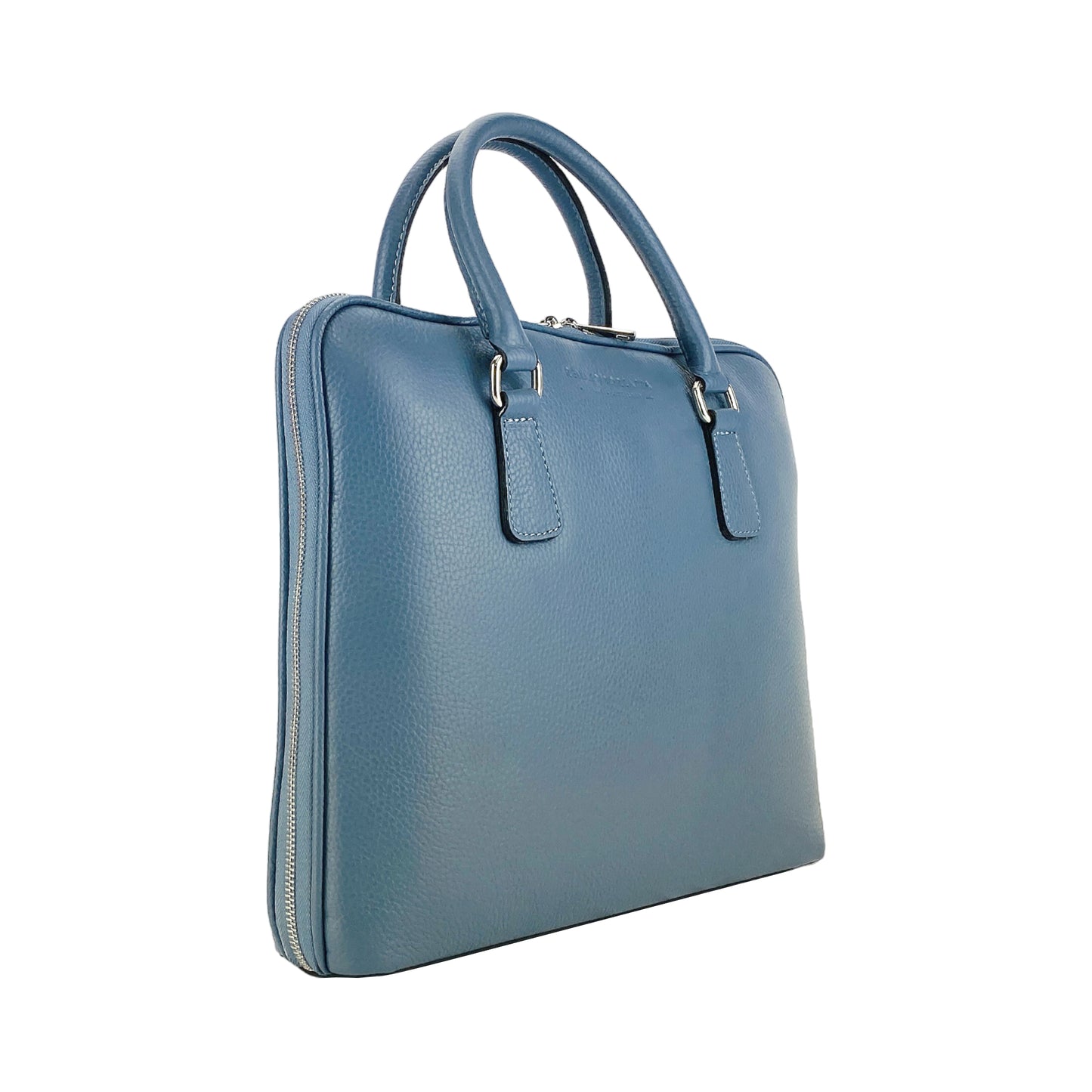 AMELIA – Unisex Business-Aktentasche aus echtem italienischem Leder RENATO BORZATTA – Italy since 1978