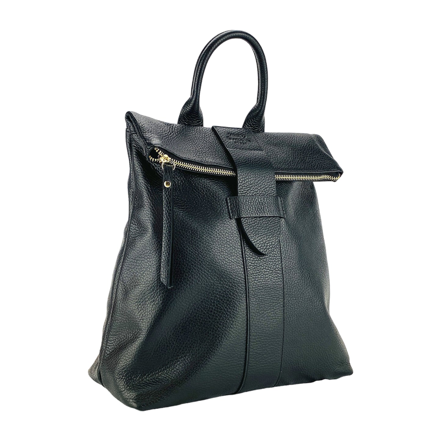 LISA – Weicher Damenrucksack aus echtem italienischem Leder RENATO BORZATTA – Italy since 1978