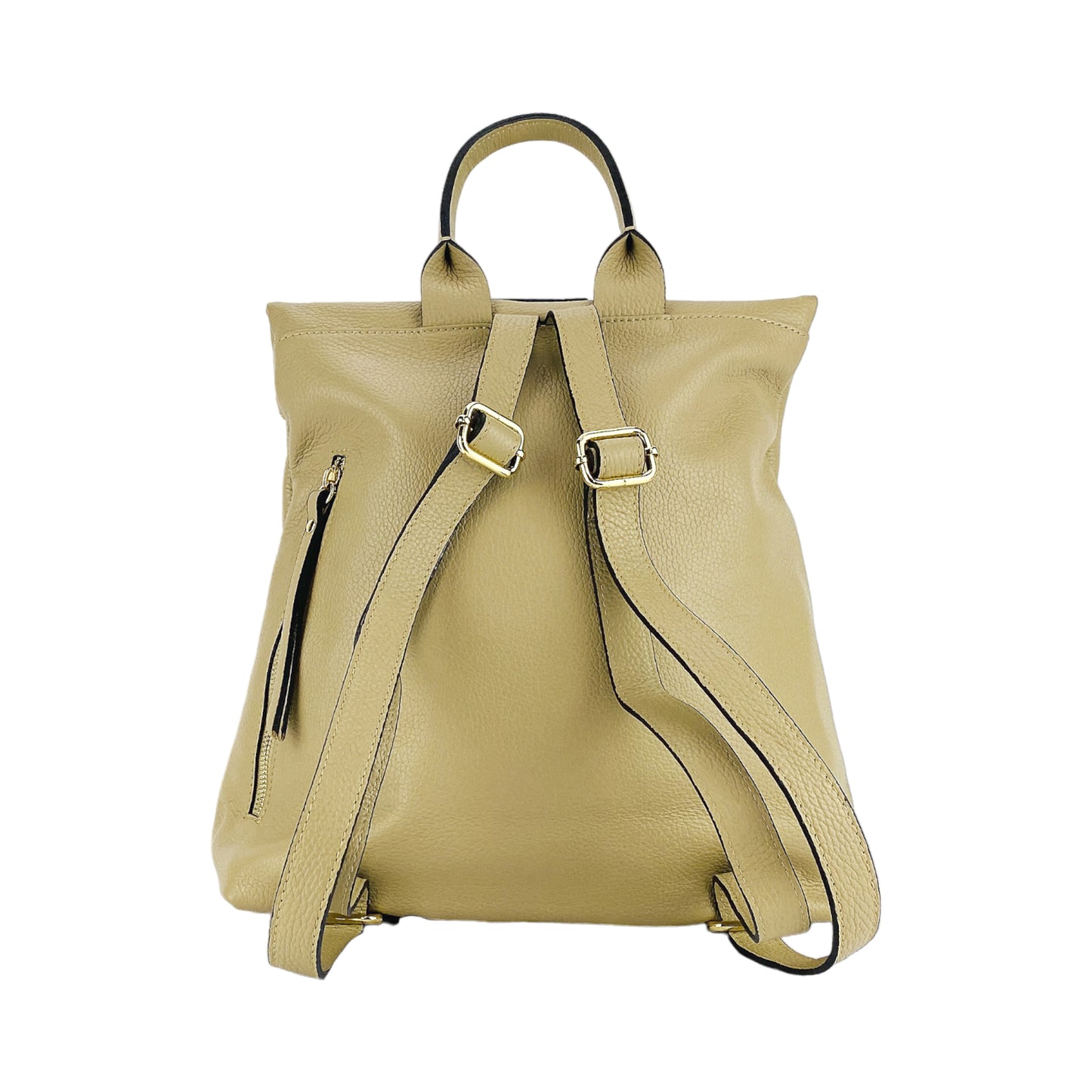 LISA – Weicher Damenrucksack aus echtem italienischem Leder RENATO BORZATTA – Italy since 1978