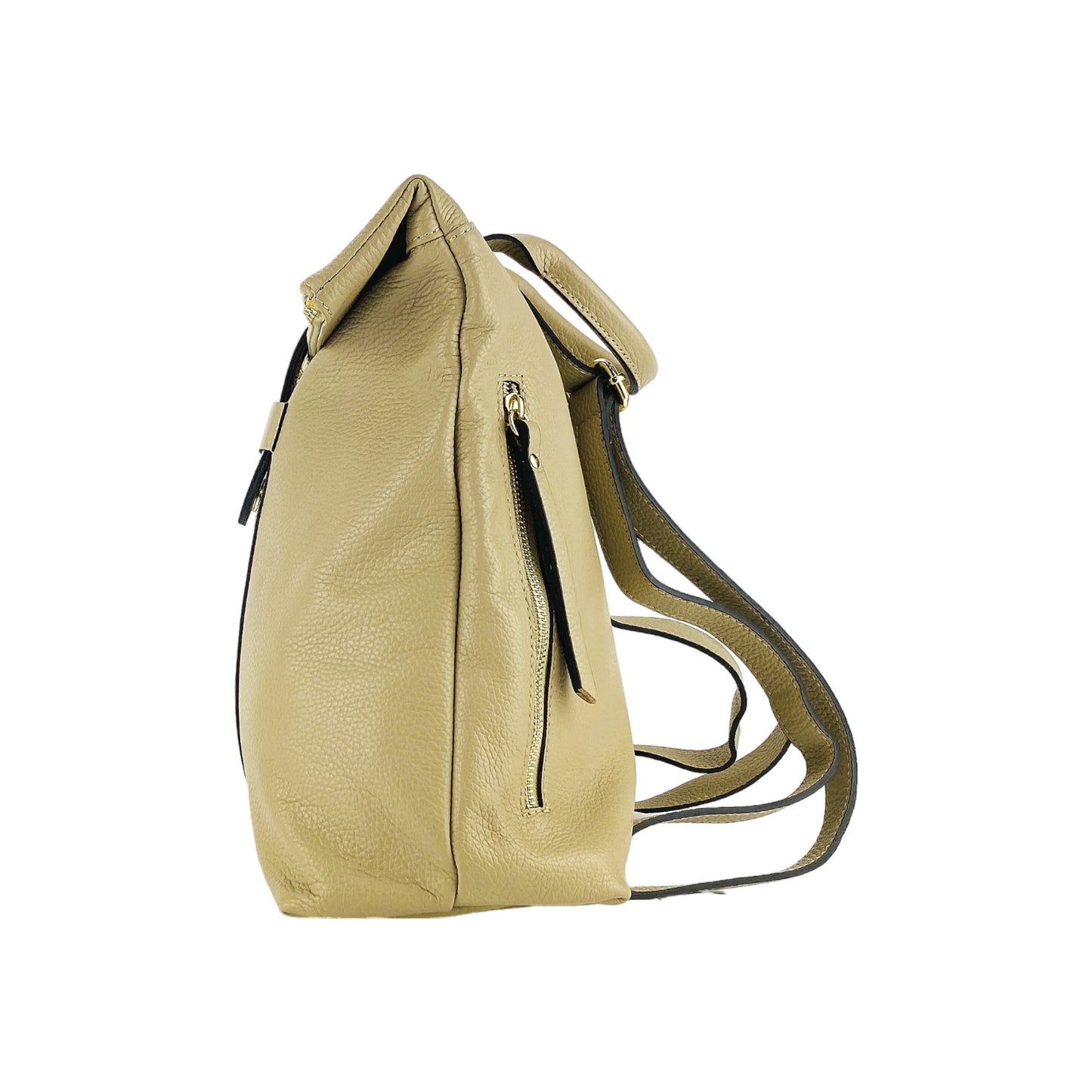 LISA – Weicher Damenrucksack aus echtem italienischem Leder RENATO BORZATTA – Italy since 1978