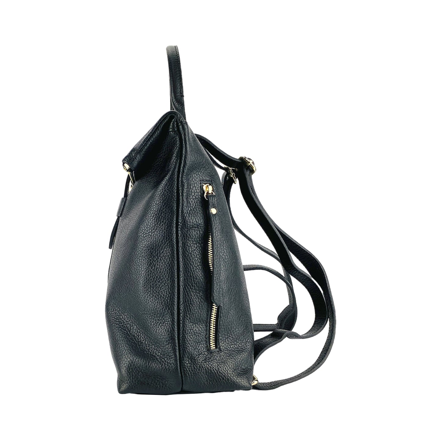 LISA – Weicher Damenrucksack aus echtem italienischem Leder RENATO BORZATTA – Italy since 1978