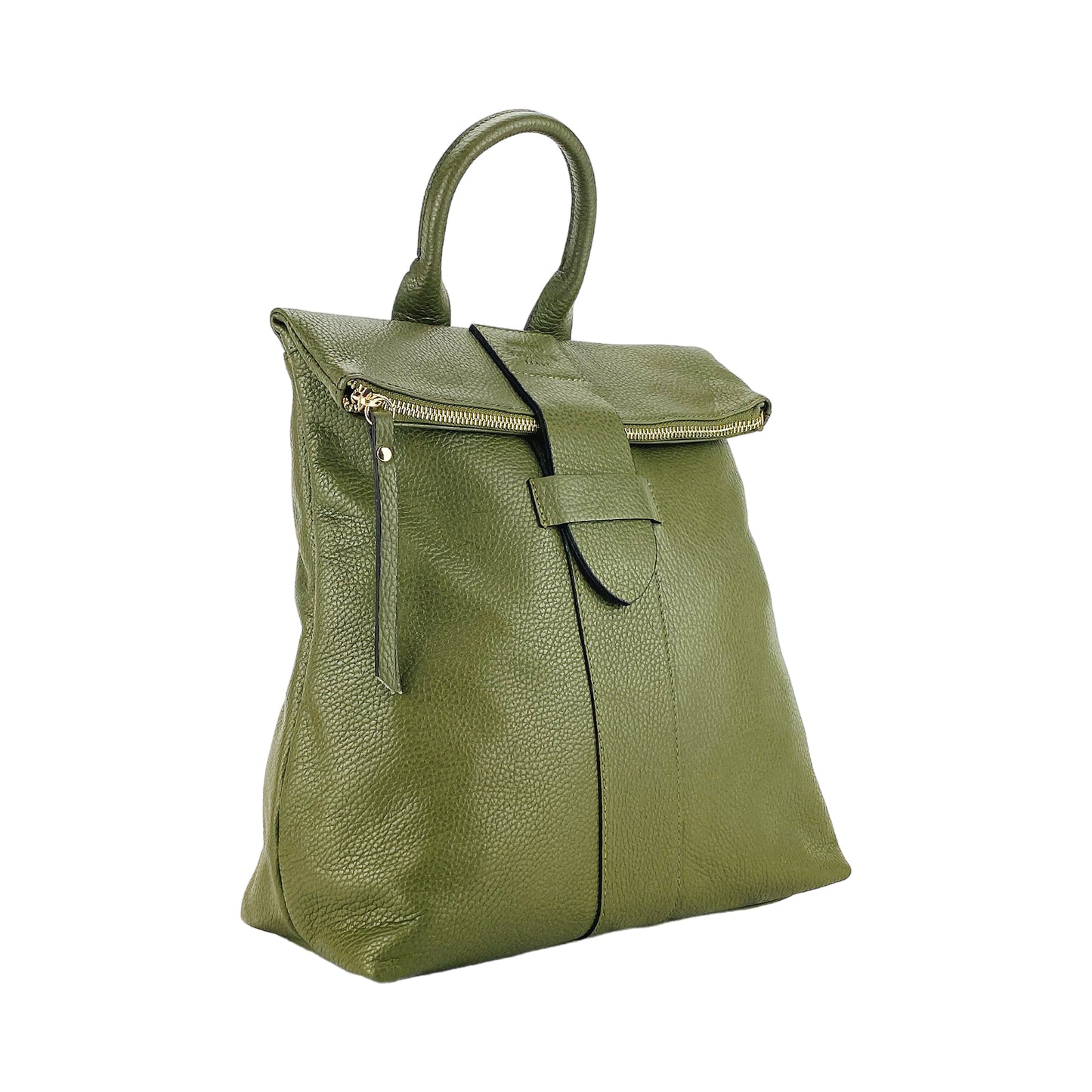 LISA – Weicher Damenrucksack aus echtem italienischem Leder RENATO BORZATTA – Italy since 1978