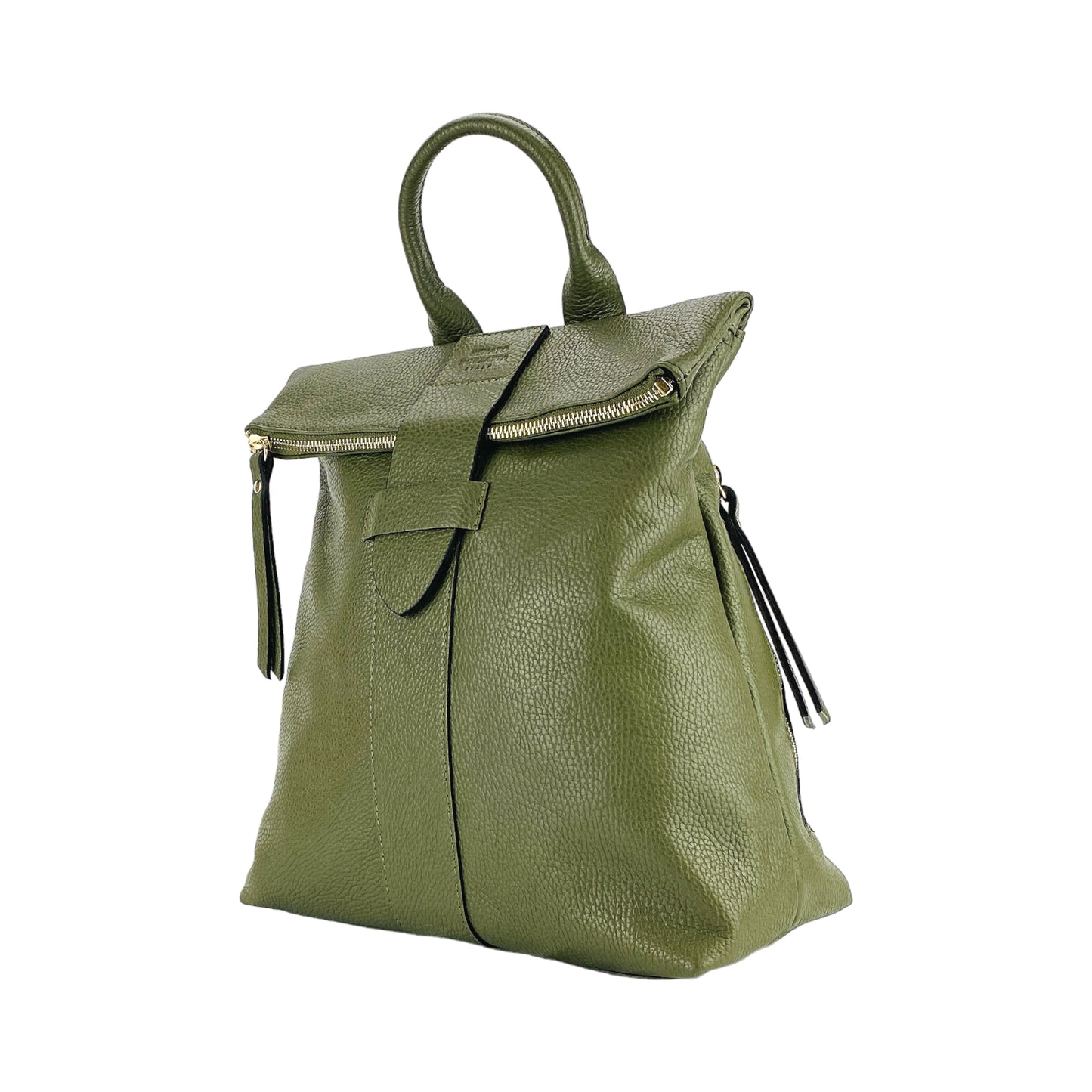 LISA – Weicher Damenrucksack aus echtem italienischem Leder RENATO BORZATTA – Italy since 1978
