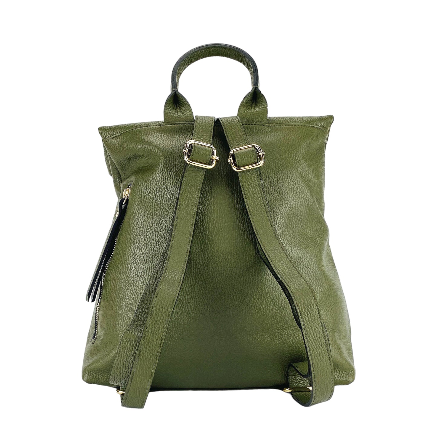 LISA – Weicher Damenrucksack aus echtem italienischem Leder RENATO BORZATTA – Italy since 1978