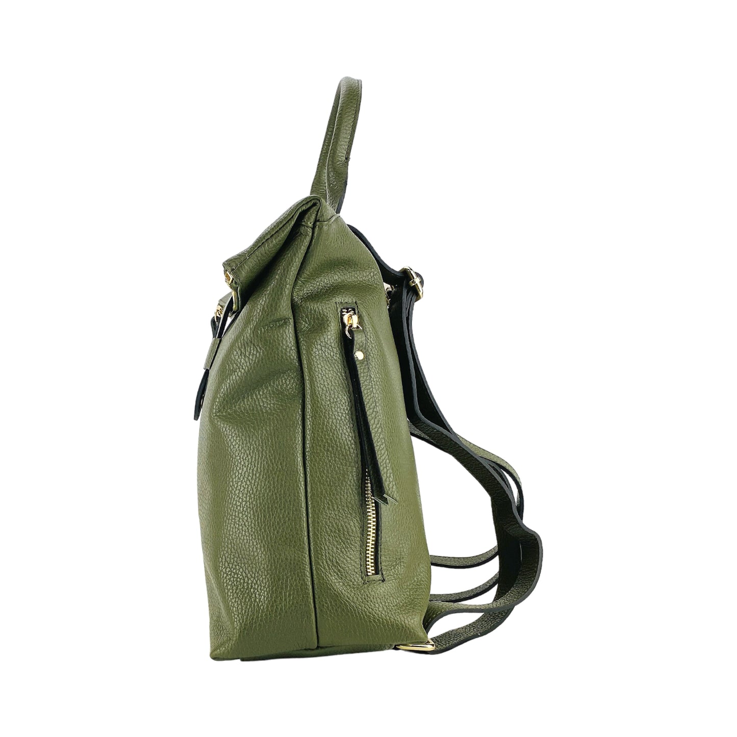 LISA – Weicher Damenrucksack aus echtem italienischem Leder RENATO BORZATTA – Italy since 1978