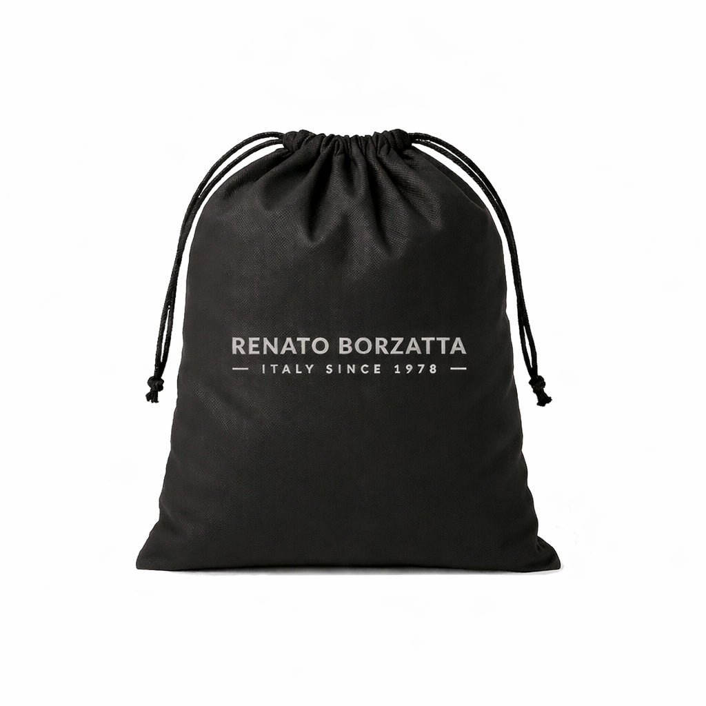 RENATO BORZATTA VIRGINIA Damen Bowlingtasche Rot – Echtleder Saffiano Made in Italy