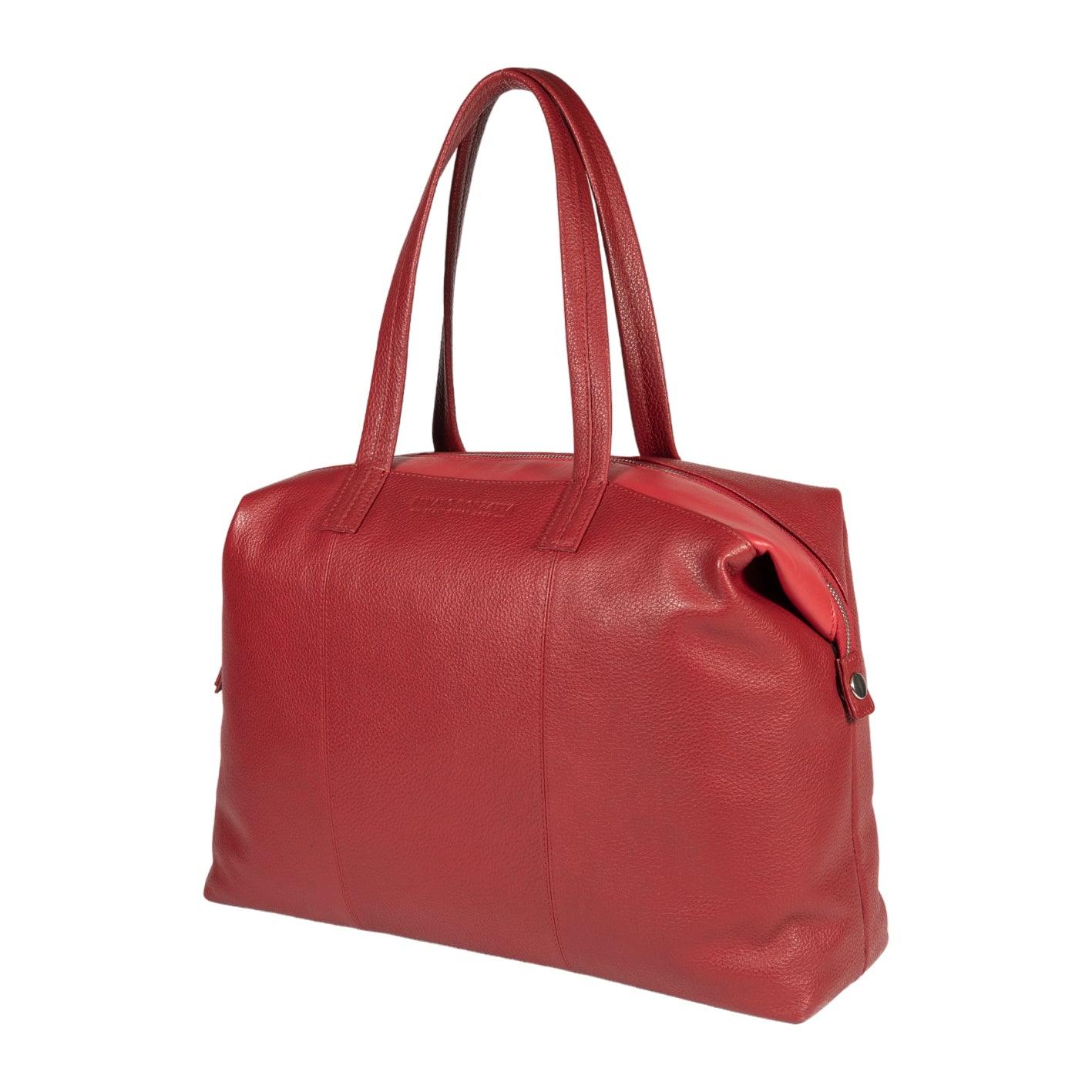 SYDNEY – Convertible shopping bag made of genuine leather, Made in Italy