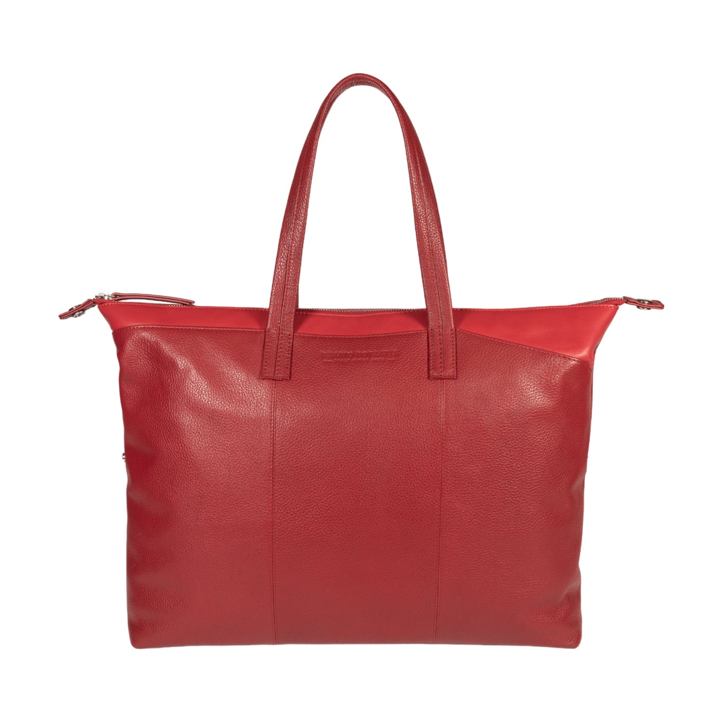SYDNEY – Convertible shopping bag made of genuine leather, Made in Italy