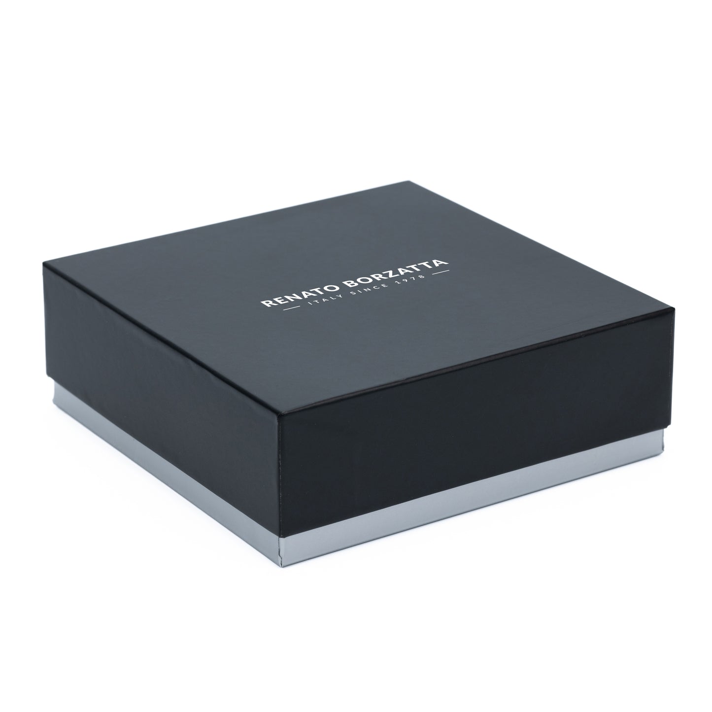 Damen Gürtel aus genarbtem Leder – Made in Italy – Ledergürtel mit Silber-Schnalle – Gunmetal - RB4021AY