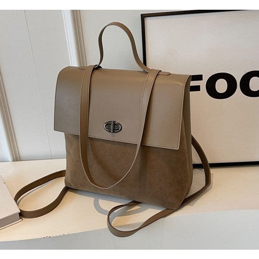 Damenrucksack "Feel your Style" (2 Farboptionen – Braun & Beige )