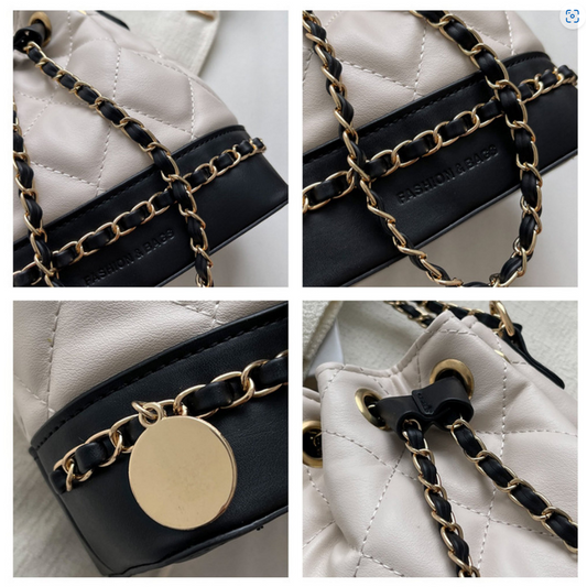 Chic Me kleine Bucket-Handtasche / Umhängetasche