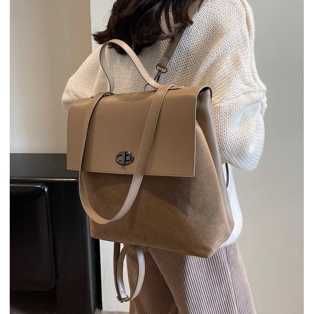 Damenrucksack "Feel your Style" (2 Farboptionen – Braun & Beige )