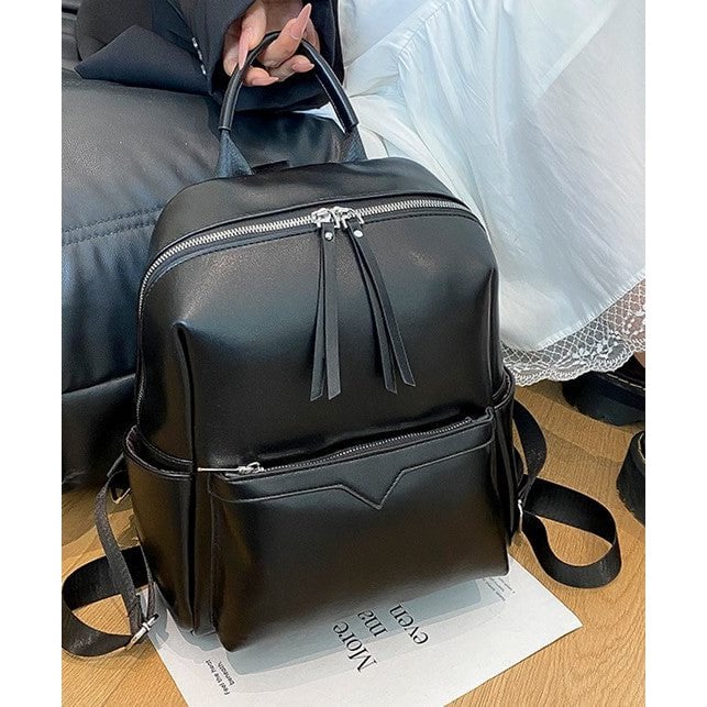 Less is More – Multifunktionaler Damenrucksack aus Lederimitat (2 Farboptionen)