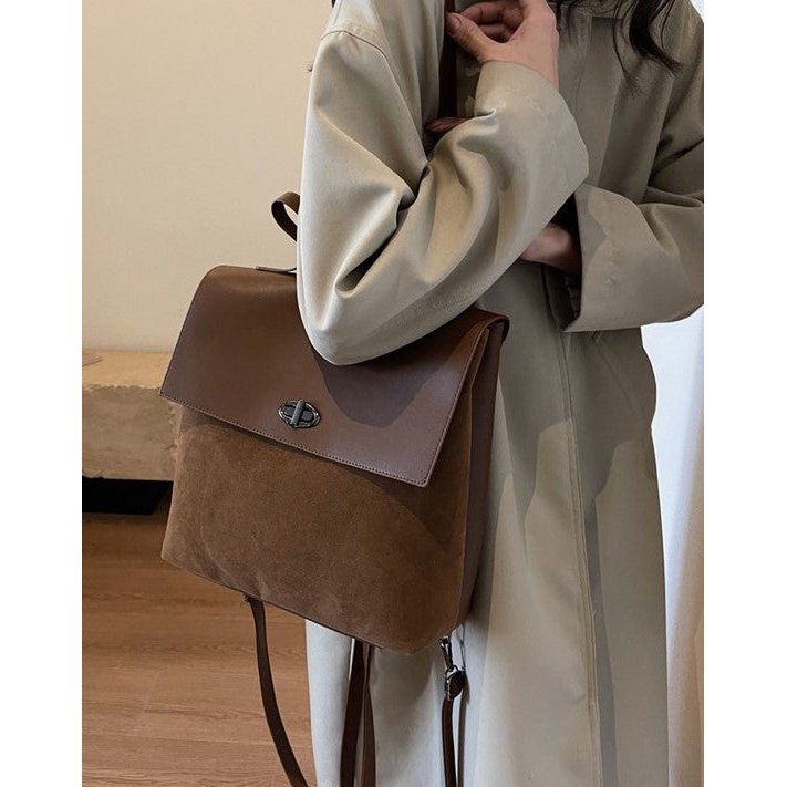 Damenrucksack "Feel your Style" (2 Farboptionen – Braun & Beige )