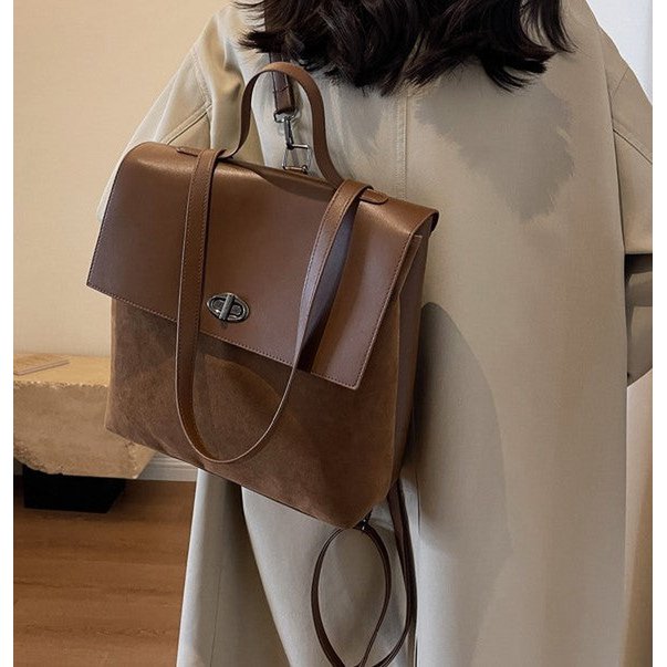 Damenrucksack "Feel your Style" (2 Farboptionen – Braun & Beige )