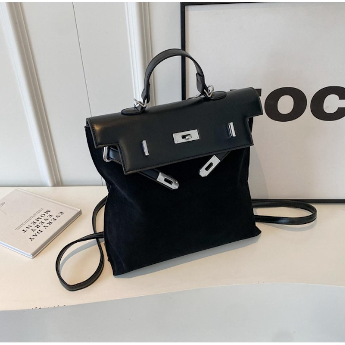 The Memory – 2-in-1 Rucksack & Umhängetasche im Vintage-Design