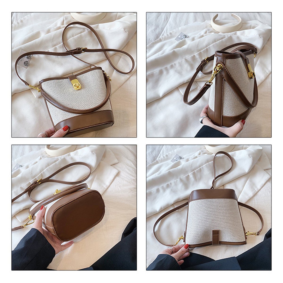 The Little Mighty – Kleine Handtasche mit Schultergurt (2 Farboptionen)