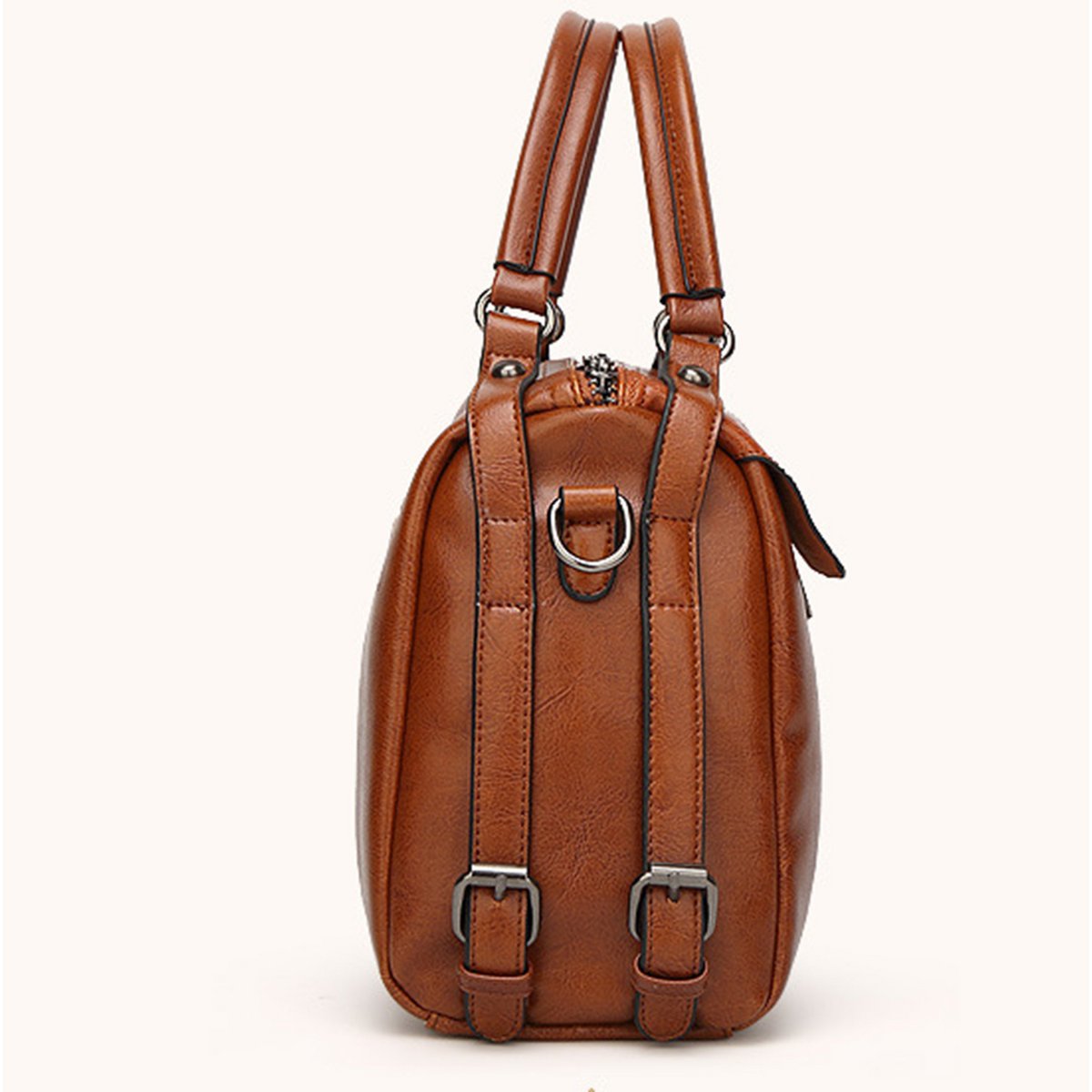 Damen elegante PU Leder Umhängetasche / Henkeltasche (2 Farboptionen)