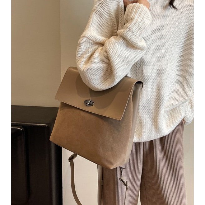 Damenrucksack "Feel your Style" (2 Farboptionen – Braun & Beige )