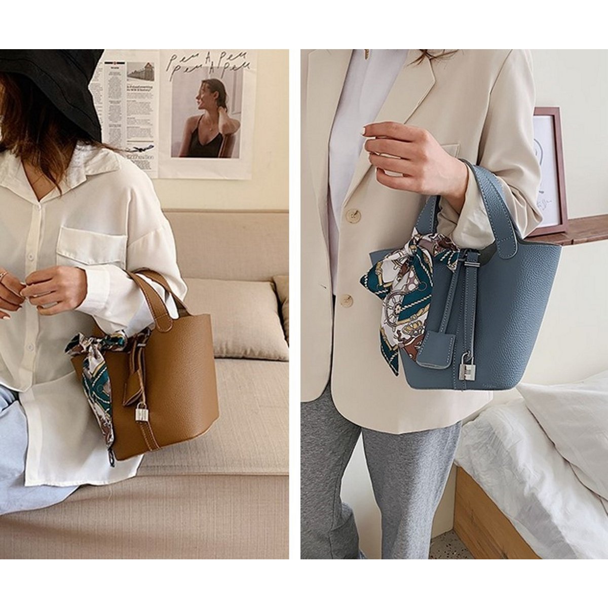 The Refreshing Lady – 2-in-1 Handtasche (3 Farboptionen)