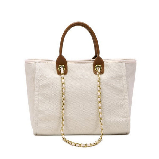 Große Schultertasche aus Canvas . Modell-Nr: AB20221028