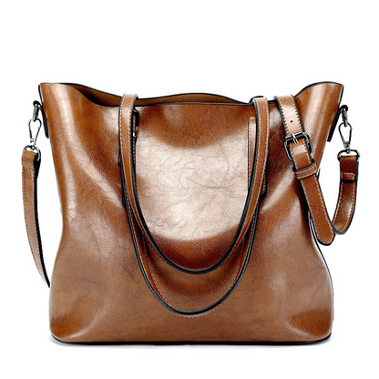 Damen Handtasche Leder Umhängetasche (2 Farboptionen)