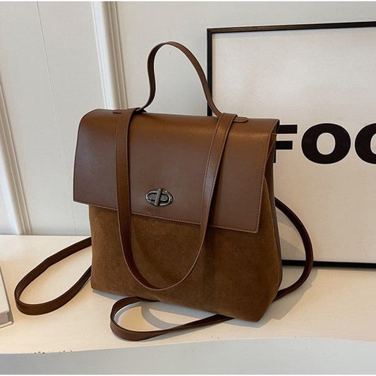 Damenrucksack "Feel your Style" (2 Farboptionen – Braun & Beige )