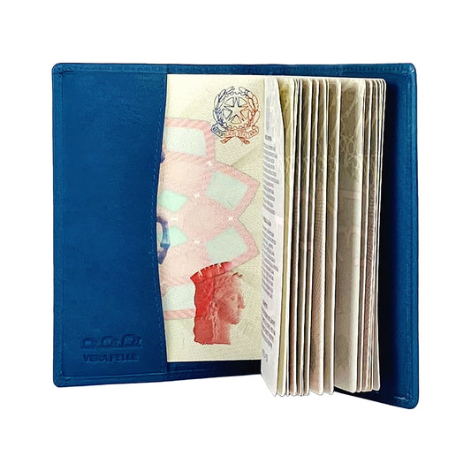 Reisepasshülle aus echtem Leder | Blue Jeans