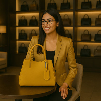 DIVA – Exklusive Handtasche aus echtem italienischem Leder  Eleganz, Handwerkskunst und Funktionalität – Made in Italy.