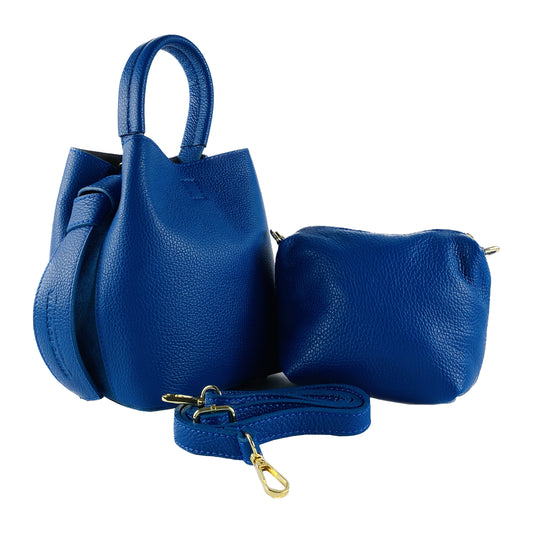 GAIA – Beuteltasche aus echtem italienischem Leder  RENATO BORZATTA – Italy since 1978