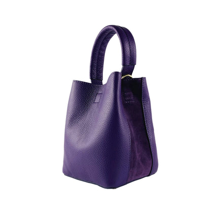 GAIA – Beuteltasche aus echtem italienischem Leder  RENATO BORZATTA – Italy since 1978
