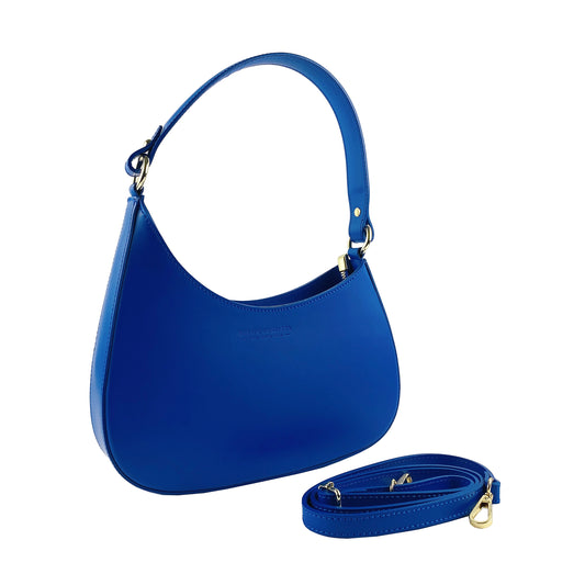 LUNA hobo bag made of genuine leather | Made in Italy