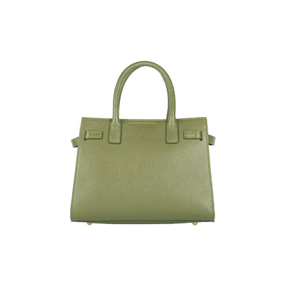 SYDNEY – Convertible shopping bag made of genuine leather, Made in Italy