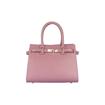 SYDNEY – Convertible shopping bag made of genuine leather, Made in Italy