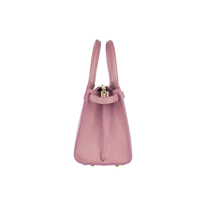 SYDNEY – Convertible shopping bag made of genuine leather, Made in Italy