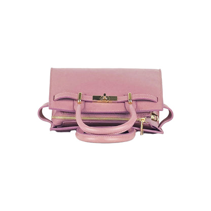 SYDNEY – Convertible shopping bag made of genuine leather, Made in Italy