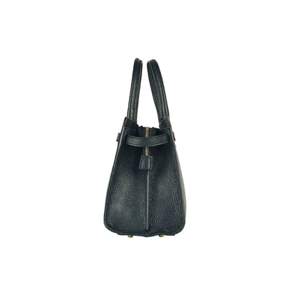 SYDNEY – Convertible shopping bag made of genuine leather, Made in Italy