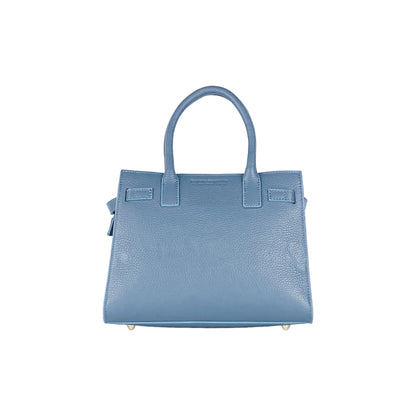 SYDNEY – Convertible shopping bag made of genuine leather, Made in Italy
