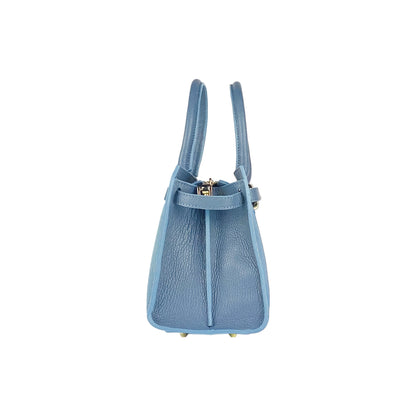 SYDNEY – Convertible shopping bag made of genuine leather, Made in Italy