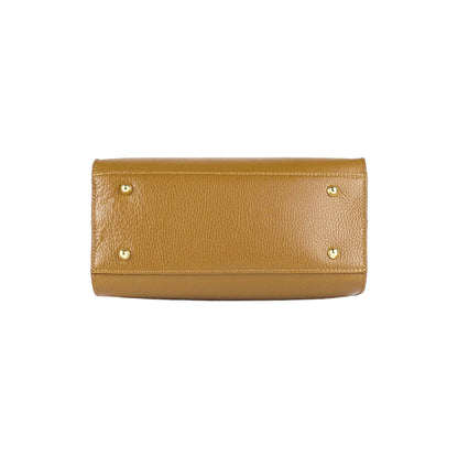 SYDNEY – Convertible shopping bag made of genuine leather, Made in Italy