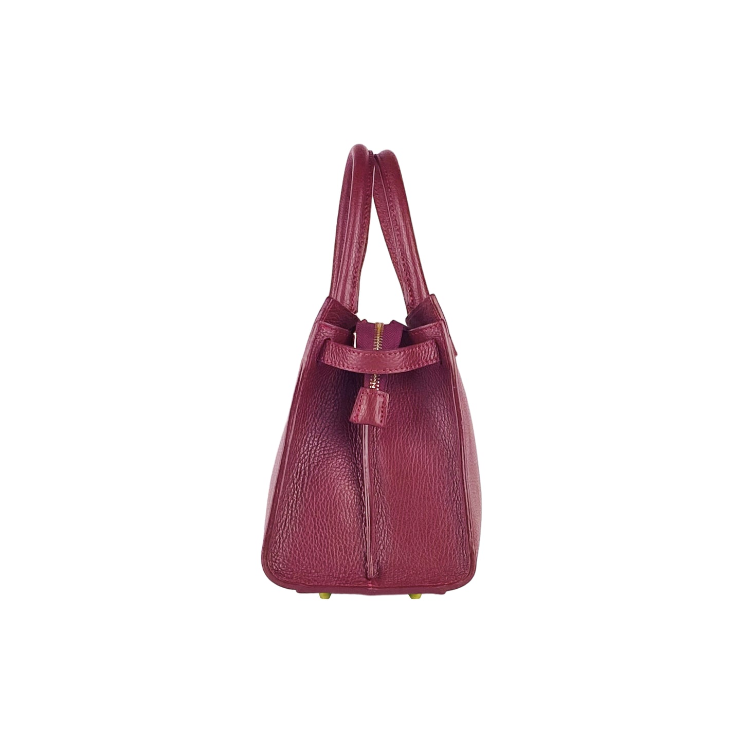 SYDNEY – Convertible shopping bag made of genuine leather, Made in Italy
