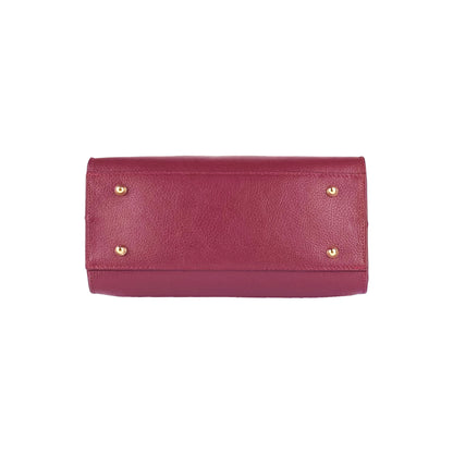 SYDNEY – Convertible shopping bag made of genuine leather, Made in Italy