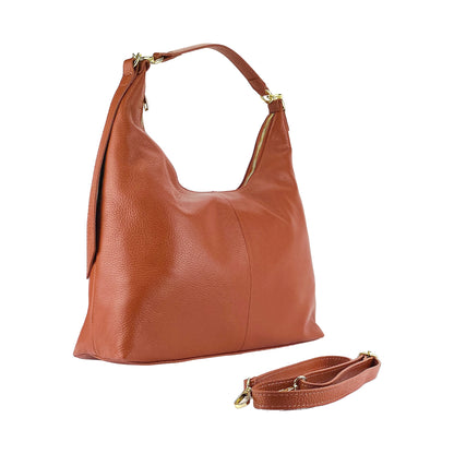 URORA – Weiche Damen-Umhängetasche aus echtem italienischem Leder  RENATO BORZATTA – Italy since 1978