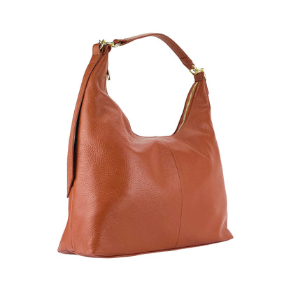 URORA – Weiche Damen-Umhängetasche aus echtem italienischem Leder  RENATO BORZATTA – Italy since 1978