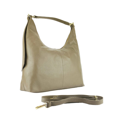 URORA – Weiche Damen-Umhängetasche aus echtem italienischem Leder  RENATO BORZATTA – Italy since 1978