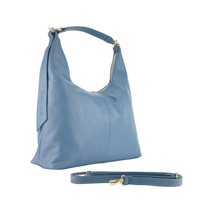 URORA – Weiche Damen-Umhängetasche aus echtem italienischem Leder  RENATO BORZATTA – Italy since 1978